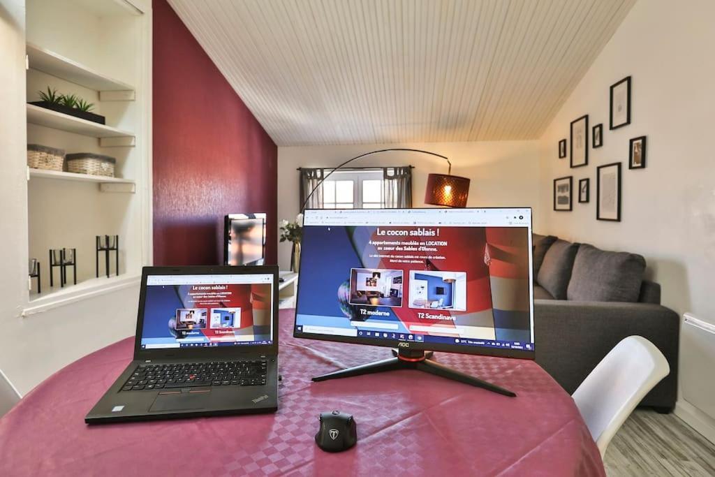Le Cosy T2 Hypercentre ! Parking Inclus Et La Plage A 2 Min ! Les Sables-dʼOlonne Dış mekan fotoğraf